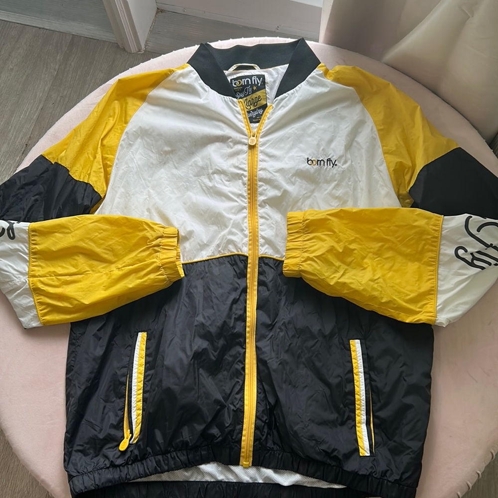 Born Fly Windbreaker Jacket XLarge